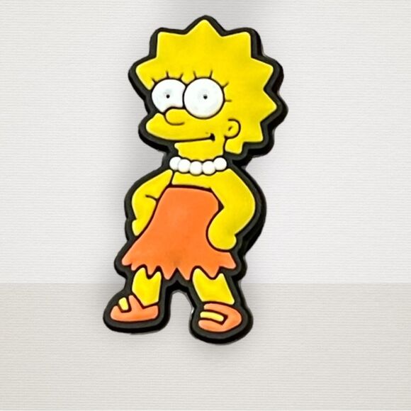 Simpsons Lisa Crocs Charm - Buy 3 of More‎ Get 50% OFF - Picture 1 of 2
